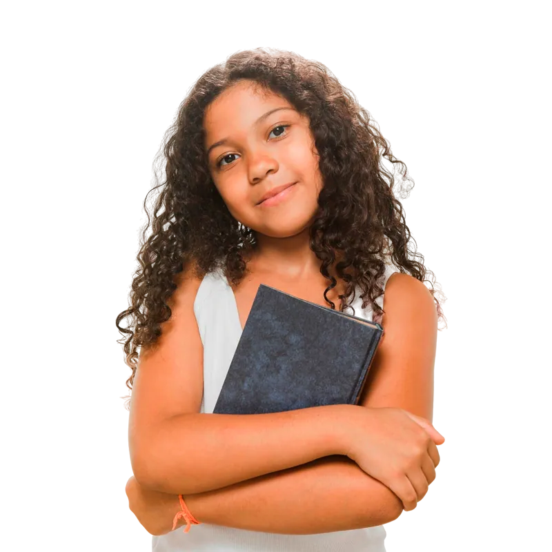 Estudante em aulas particulares